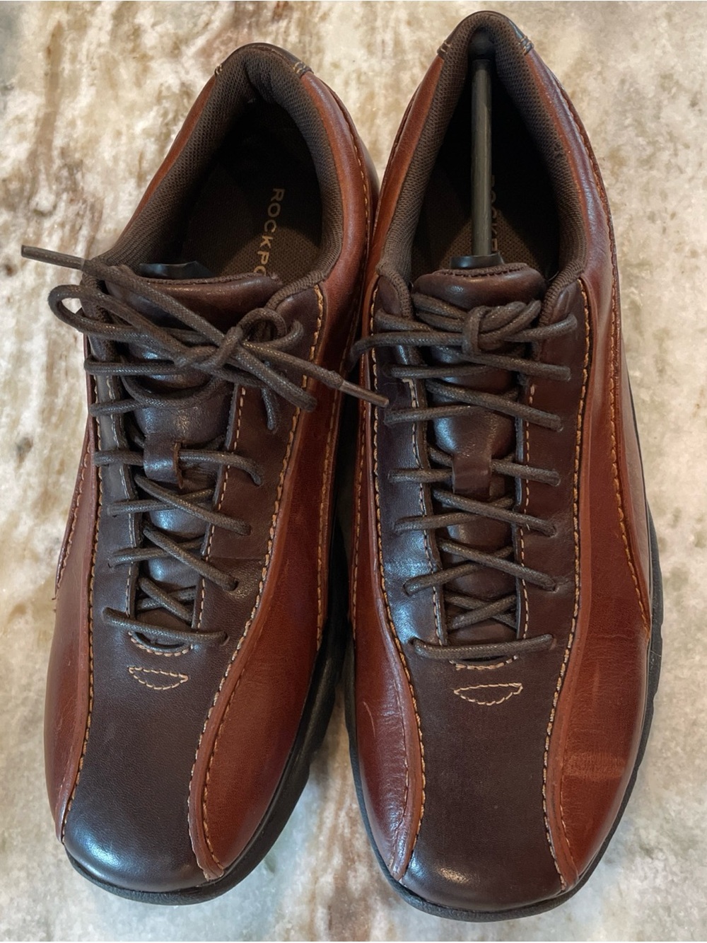 Rockport XCS Men’s Leather Oxford Shoes Size 8m